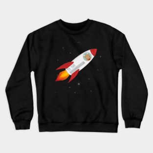 Space Cow Crewneck Sweatshirt